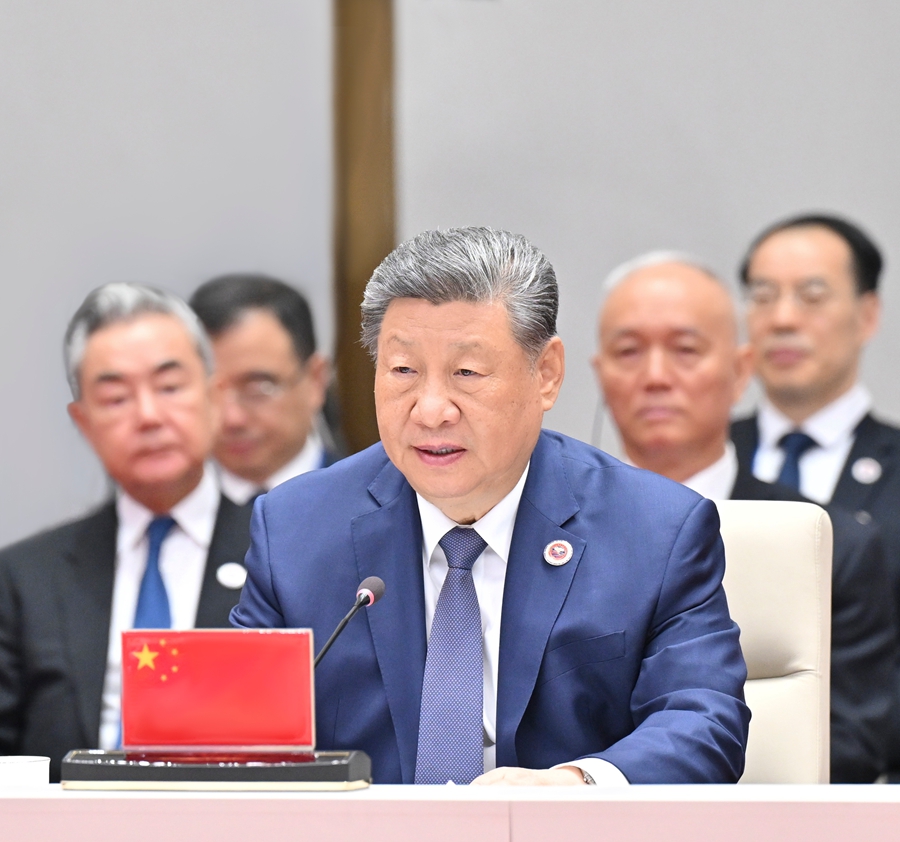 习近平出席上海合作组织成员国元首理事会第二十六次会议并发表重